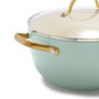 GreenPan Padova Reserve Set de Ollas y Sartenes de 6 piezas, Verde/Crema