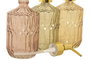 DKD Home Decor Dosificador de Cristal y ABS 500ml Surtido de Colores