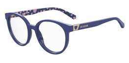 Love Moschino MOL584-PJP Gafas de Vista Azul para Mujer