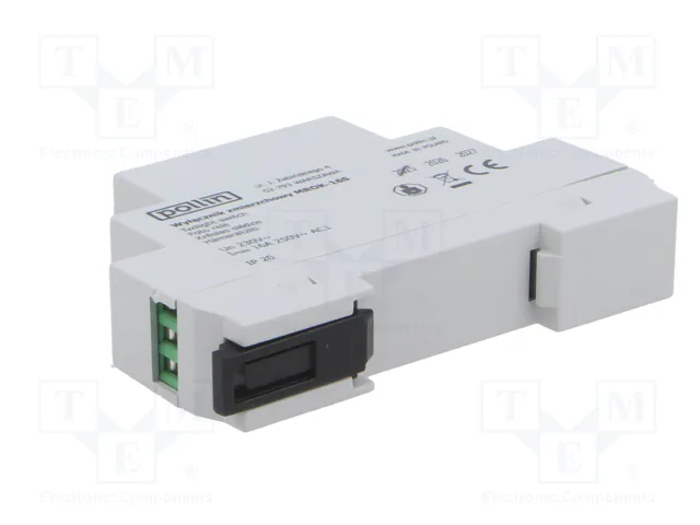 POLLIN MROK-16S Interruptor de crepúsculo para raíl DIN