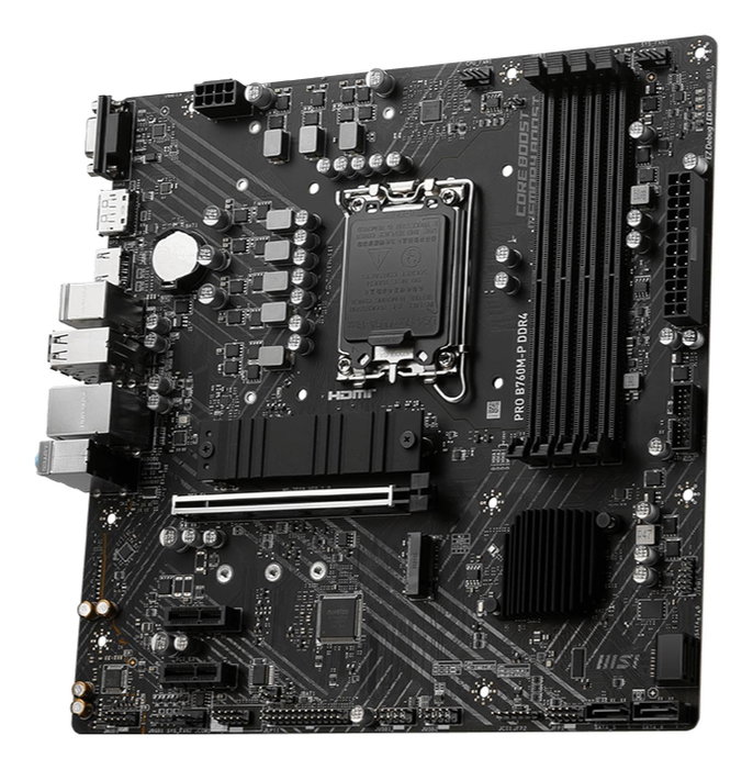 MSI PRO B760M-P DDR4 Micro ATX Intel B760 LGA 1700