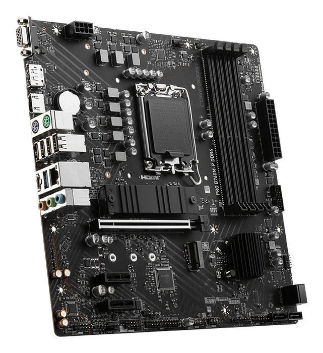 MSI PRO B760M-P DDR4 Micro ATX Intel B760 LGA 1700