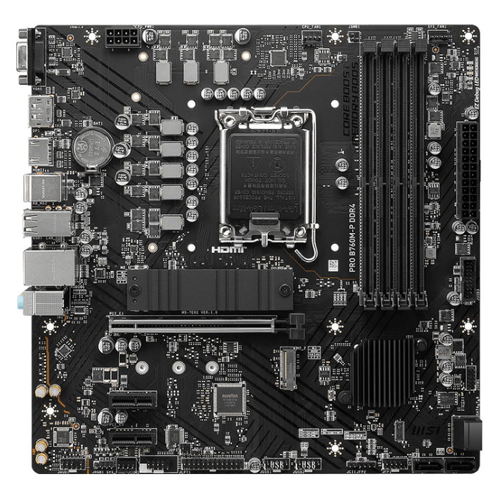 MSI PRO B760M-P DDR4 MSI PRO B760M-P DDR4