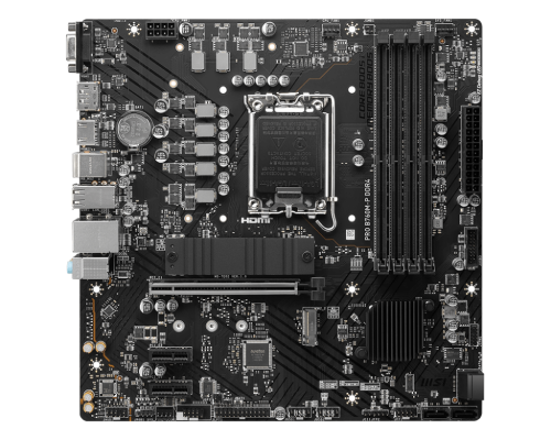 MSI PRO B760M-P DDR4 Placa Base Intel B760 LGA 1700 micro ATX 911-7E02-006