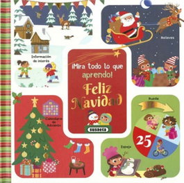 SUSAETA EDICIONES, Feliz Navidad - ¡Mira todo lo que aprendo!