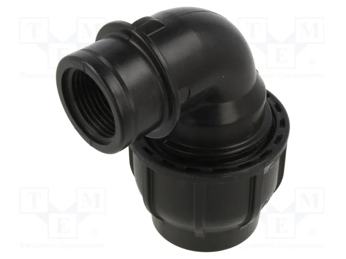 GEBO Conector de apriete de 90° G 1'' interno para tuberías PE GEBO Conector de apriete de 90° G 1'' interno para tuberías PE