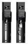Vogel's PFW 6815 Soporte de pared fijo para montaje vertical Negro
