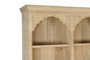 DKD Home Decor Estantería India 1c24 Item Home Madera Natural 38 x 196 x 204 cm con 2 Estanterías
