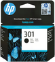 HP Cartucho de tinta Original 301 Negro CH561EE