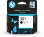 HP Cartucho de tinta original 301 Negro CH561EE, 3 ml