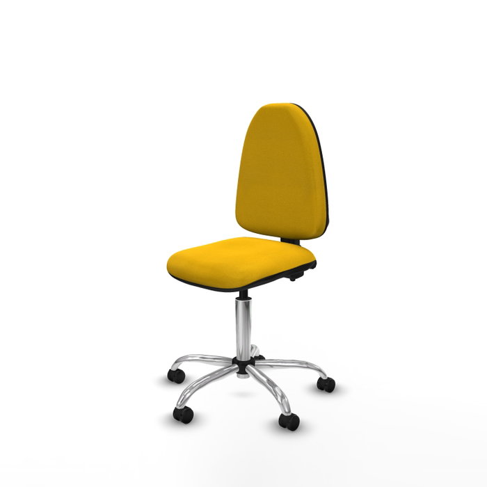 PIQUERAS Y CRESPO Silla de oficina Aýna Amarillo sin brazos PIQUERAS Y CRESPO Silla de oficina Aýna Amarillo sin brazos