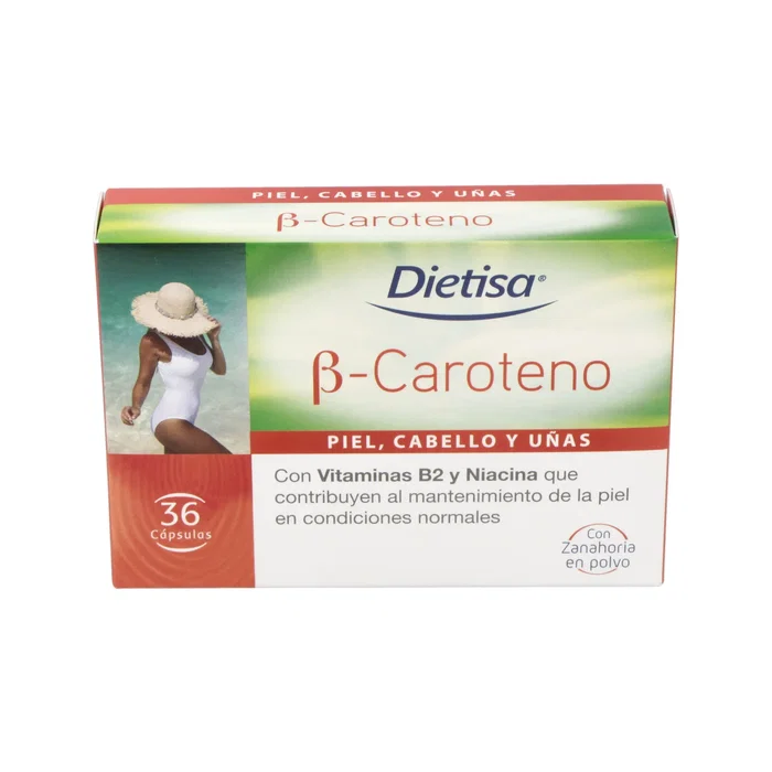 DIETISA B-CAROTENO 36 cápsulas DIETISA B-CAROTENO 36 cápsulas