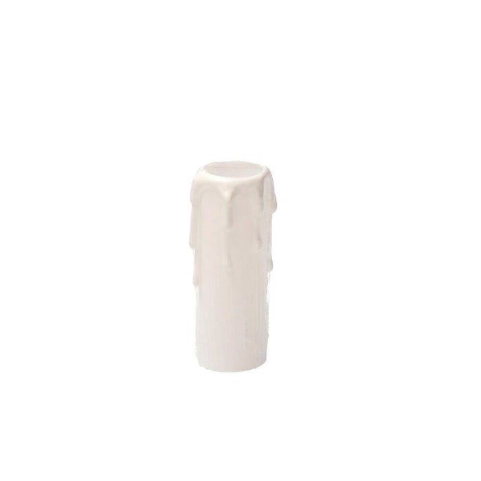 Solera Vela Mediana Portalámparas E14 Blanco Ø 2,7 x 8,2 cm Termoplástico