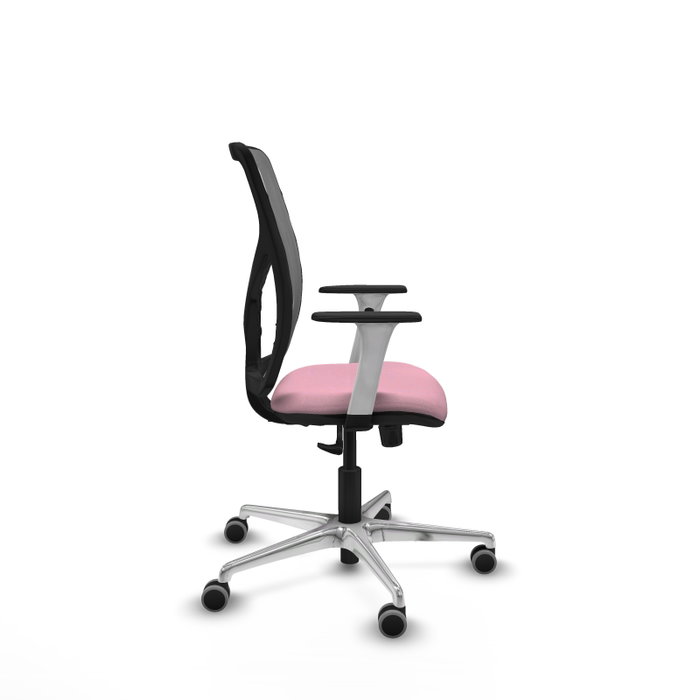 PIQUERAS Y CRESPO Silla de oficina Motilla Rosa con mecanismo Sincro PIQUERAS Y CRESPO Silla de oficina Motilla Rosa con mecanismo Sincro