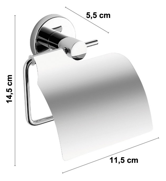 PLUVIA Portarrollos Pluvia Pro Inox REF 30265