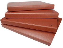 Mariola Carpeta Anillas 2 X 40 mm Folio Apaisado Cartón Compacto Gofrado Nº 12 Cuero
