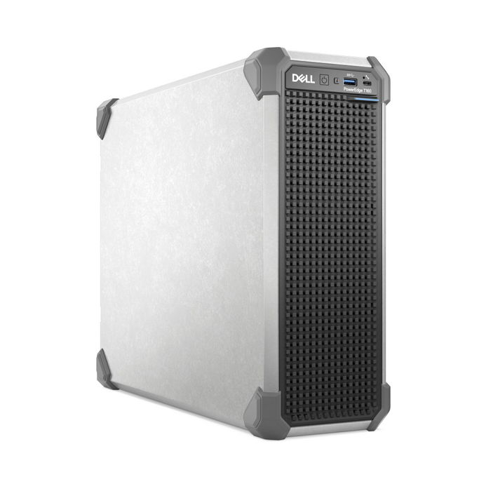 Dell PowerEdge T160 Servidor Torre - Intel Xeon 6325P (3.5GHz), 32GB DDR5, 480GB SSD SATA, iDRAC9 Enterprise, Fuente 300W
