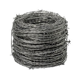WOLFPACK LINEA PROFESIONAL Alambre Espino Galvanizado 250 Metros 4/15
