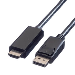 Value Displayport Cable, Dp - Uhdtv, M/M, 5 M