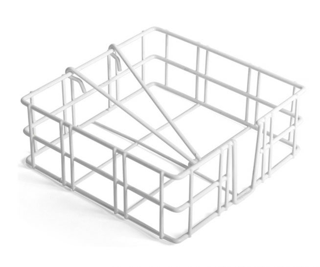 Confortime Servilletero Cocina Blanco 18x18x6.5 cm (12 Unidades)