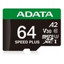Adata Speed Plus MicroSDXC 64 GB V30 A2
