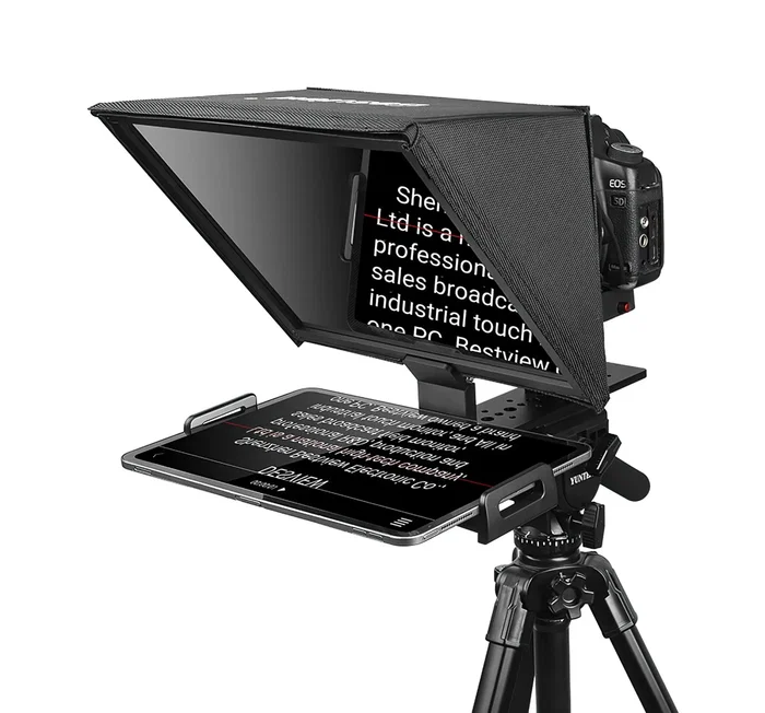 Desview T12 Teleprompter para DSLR y Dispositivos Móviles