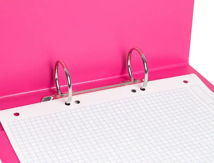 Liderpapel Carpeta de 2 anillas 40 mm A5 Fucsia Liderpapel Carpeta de 2 anillas 40 mm A5 Fucsia