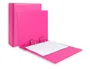 Liderpapel Carpeta de 2 anillas 40 mm A5 Fucsia