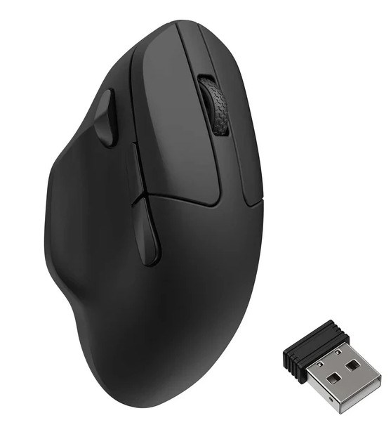 Keychron M7 Ratón Ergonómico Inalámbrico PixArt 3950 30000 DPI 8K Negro Keychron M7 Ratón Ergonómico Inalámbrico PixArt 3950 30000 DPI 8K Negro