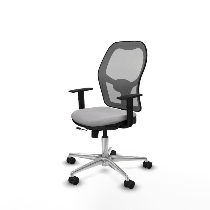 PIQUERAS Y CRESPO Silla de oficina Jorquera con mecanismo Sincro/Traslack, Gris
