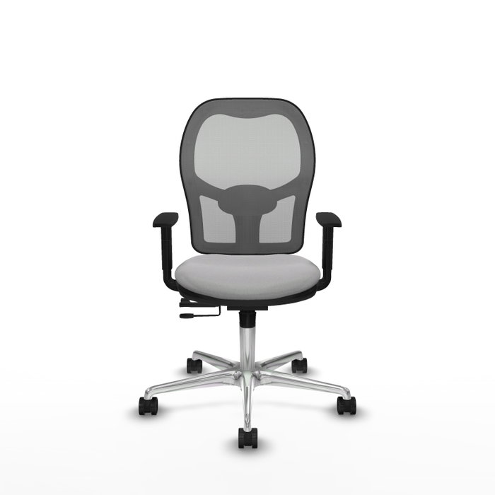 PIQUERAS Y CRESPO Silla de oficina Jorquera con mecanismo Sincro/Traslack, Gris