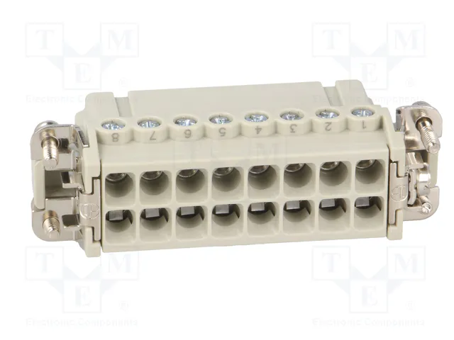 ILME CDAF16 Conector HDC Hembra de 16 Pines ILME CDAF16 Conector HDC Hembra de 16 Pines