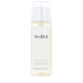 Medik8 PRESS & GLOW Tónico Exfoliante Diario PHA con Activador Enzimático 200 ml para Piel Luminosa y Suave