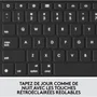 Logitech 920-009625 Teclado para Móvil AZERTY Francés Smart Connector Grafito