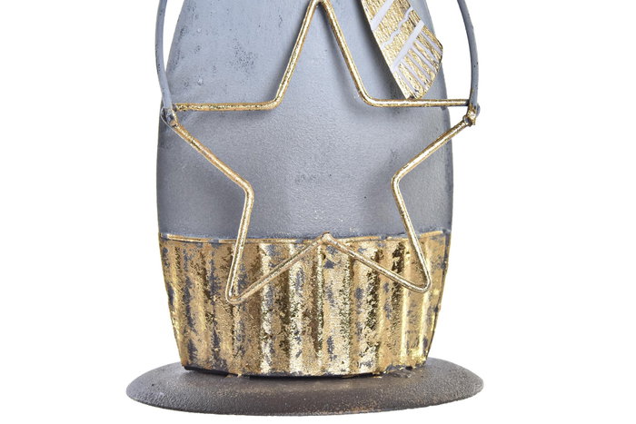 DKD Home Decor Figura de Reno en Metal Dorado DKD Home Decor Figura de Reno en Metal Dorado