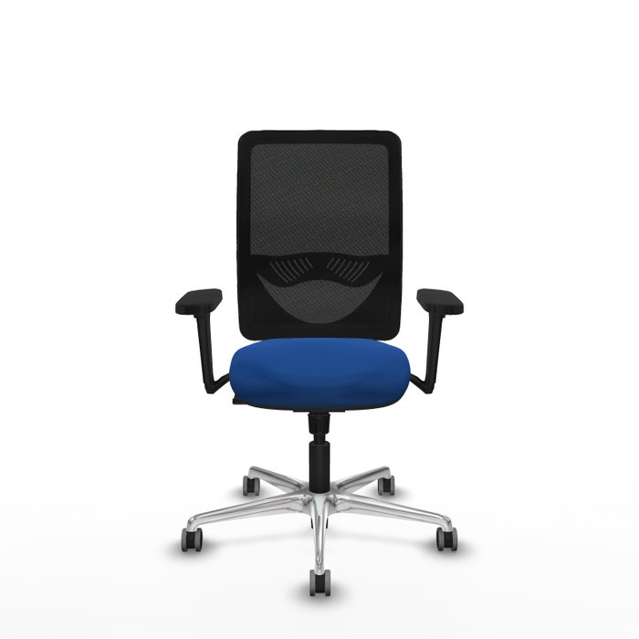 PIQUERAS Y CRESPO Silla de oficina Zulema con mecanismo Sincro, Azul y Negro PIQUERAS Y CRESPO Silla de oficina Zulema con mecanismo Sincro, Azul y Negro