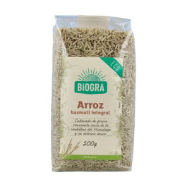Biográ Arroz Basmati Integral Bio 500g - Arroz Ecológico
