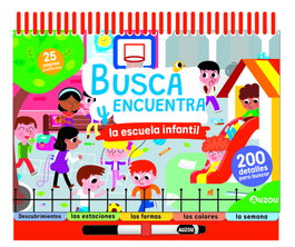 AUZOU EDITIONS Espiral. Busca y encuentra la escuela infantil