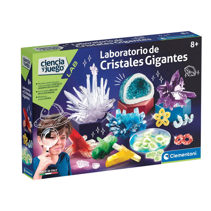 Clementoni Laboratorio de Cristales Gigantes