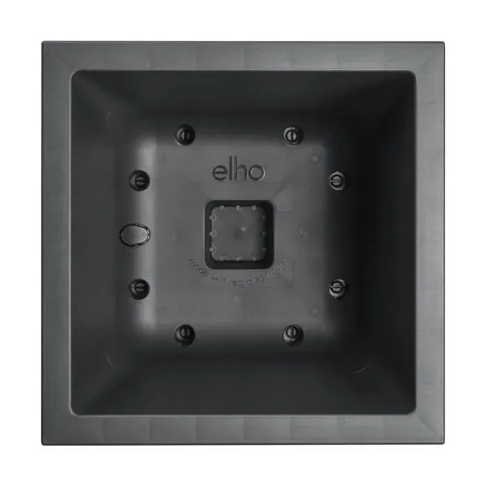 Elho ELH8711904499266 Jardinera Vivo Next Square 30 Negro Ø 30 x H 29 cm Interior/Exterior 100% Reciclado Elho ELH8711904499266 Jardinera Vivo Next Square 30 Negro Ø 30 x H 29 cm Interior/Exterior 100% Reciclado
