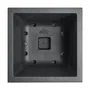 Elho ELH8711904499266 Jardinera Vivo Next Square 30 Negro Ø 30 x H 29 cm Interior/Exterior 100% Reciclado