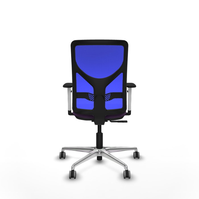 PIQUERAS Y CRESPO Silla de oficina Motilla con mecanismo Sincro, Morado y Azul PIQUERAS Y CRESPO Silla de oficina Motilla con mecanismo Sincro, Morado y Azul