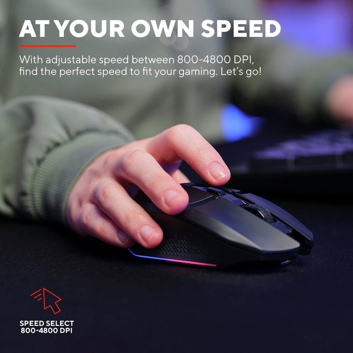 Trust GXT 110 Felox Wireless Negro