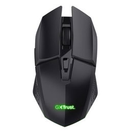 Trust Gaming Ratón Gaming Inalámbrico GXT 110 Felox | Batería Recargable | Hasta 4800 DPI | 80 Horas de Juego