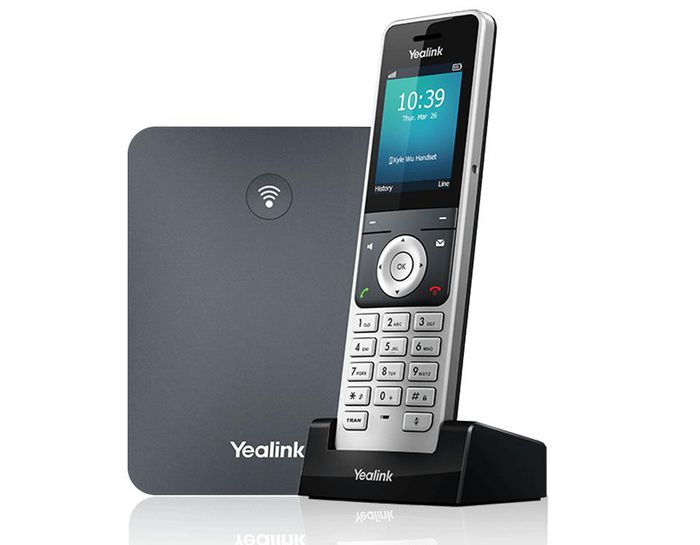 Yealink W76P 2.4" DECT IP Phone System, TFT, TLS, SRTP, FNR, 240 x 320 Yealink W76P 2.4" DECT IP Phone System, TFT, TLS, SRTP, FNR, 240 x 320
