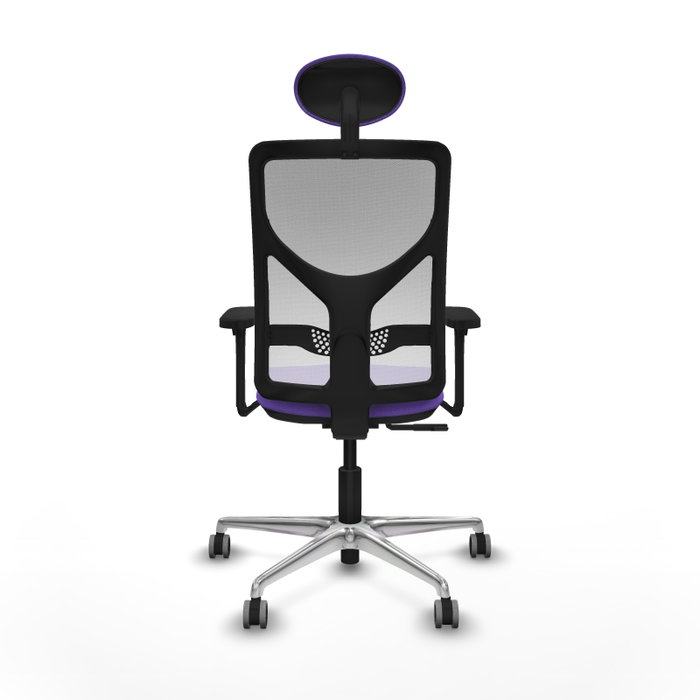 PIQUERAS Y CRESPO Silla de oficina Motilla con mecanismo Sincro, Lila y Blanco PIQUERAS Y CRESPO Silla de oficina Motilla con mecanismo Sincro, Lila y Blanco