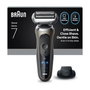 Braun Series 7 72-C1200s Afeitadora Eléctrica Wet & Dry Negro y Bronce