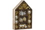 DKD Home Decor Set de 37 Bolas de Decoración Doradas