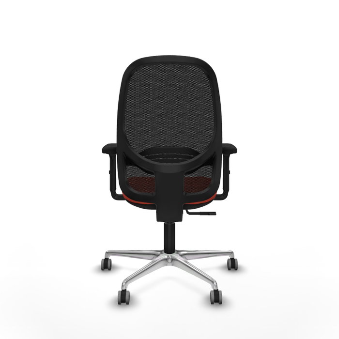 PIQUERAS Y CRESPO Silla de oficina Cilanco Naranja oscuro y Negro