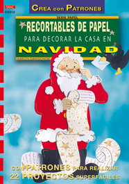 DRAC Serie papel nº 12. Recortables de papel para decorar la casa en navidad